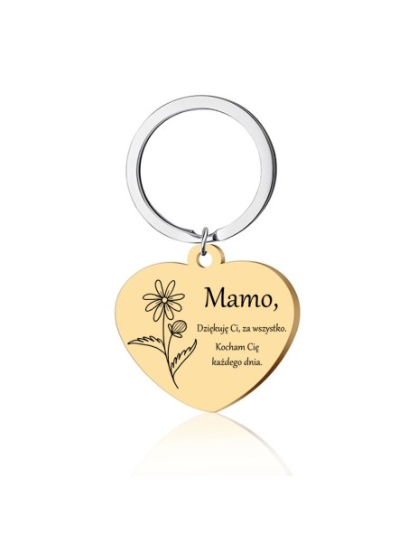 Brelok personalizowany dla mamy