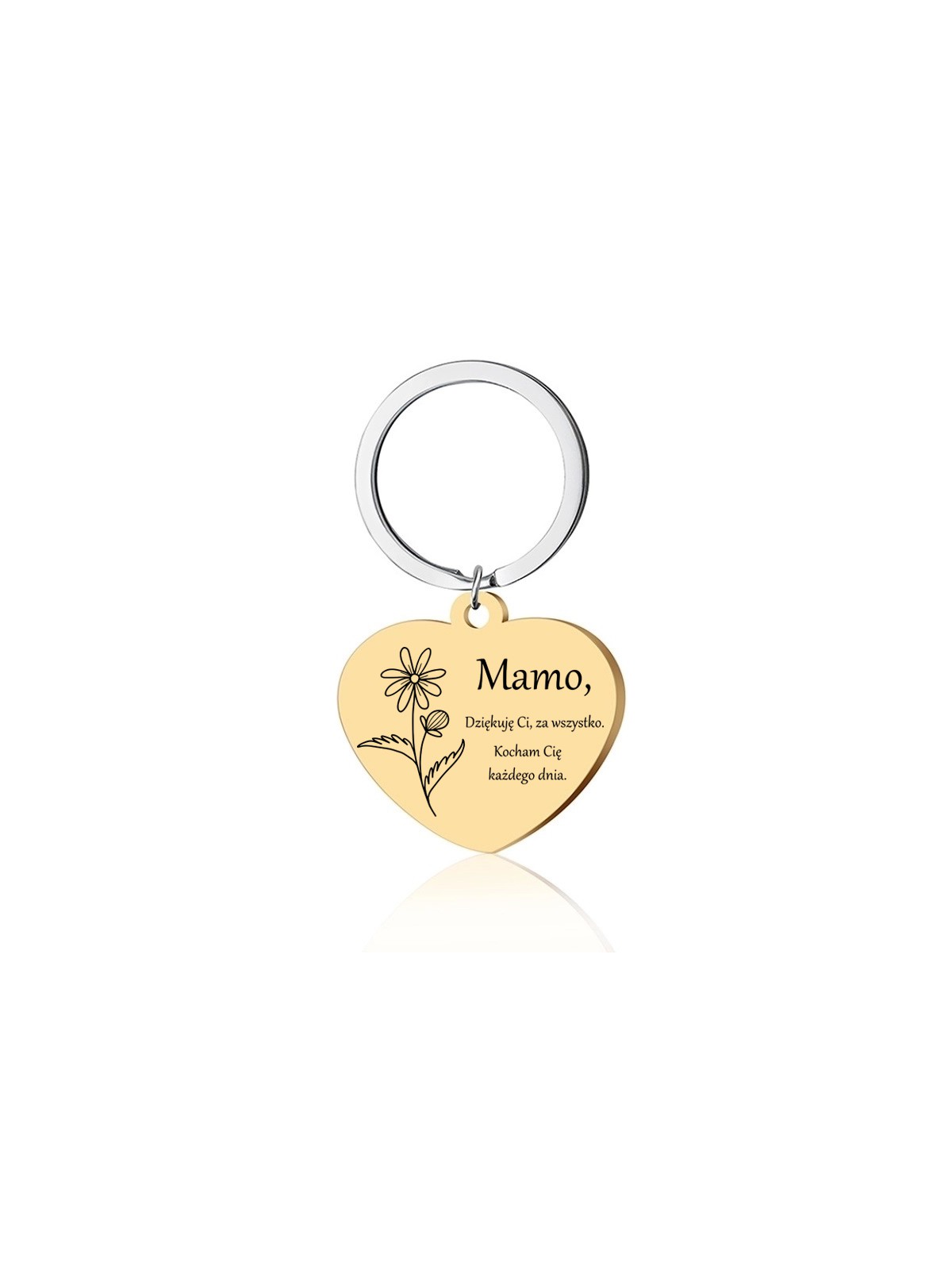Brelok personalizowany dla mamy