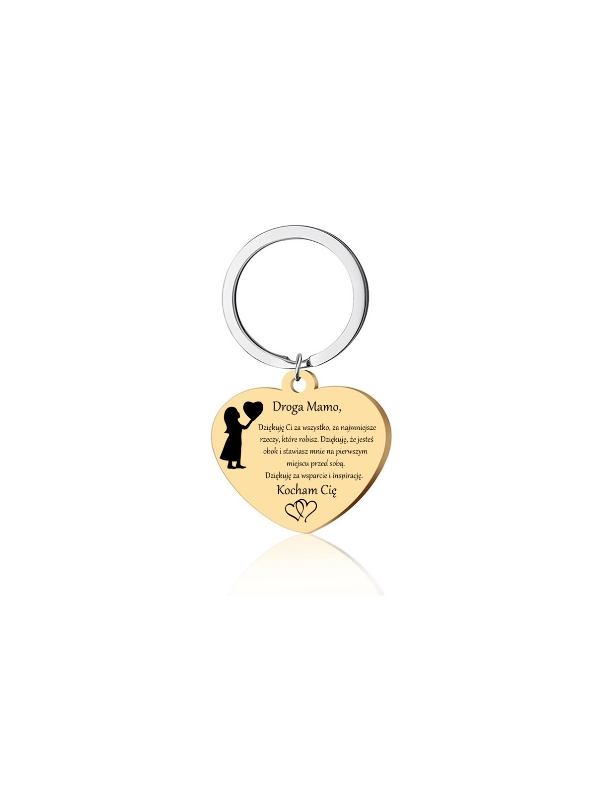 Brelok personalizowany dla mamy