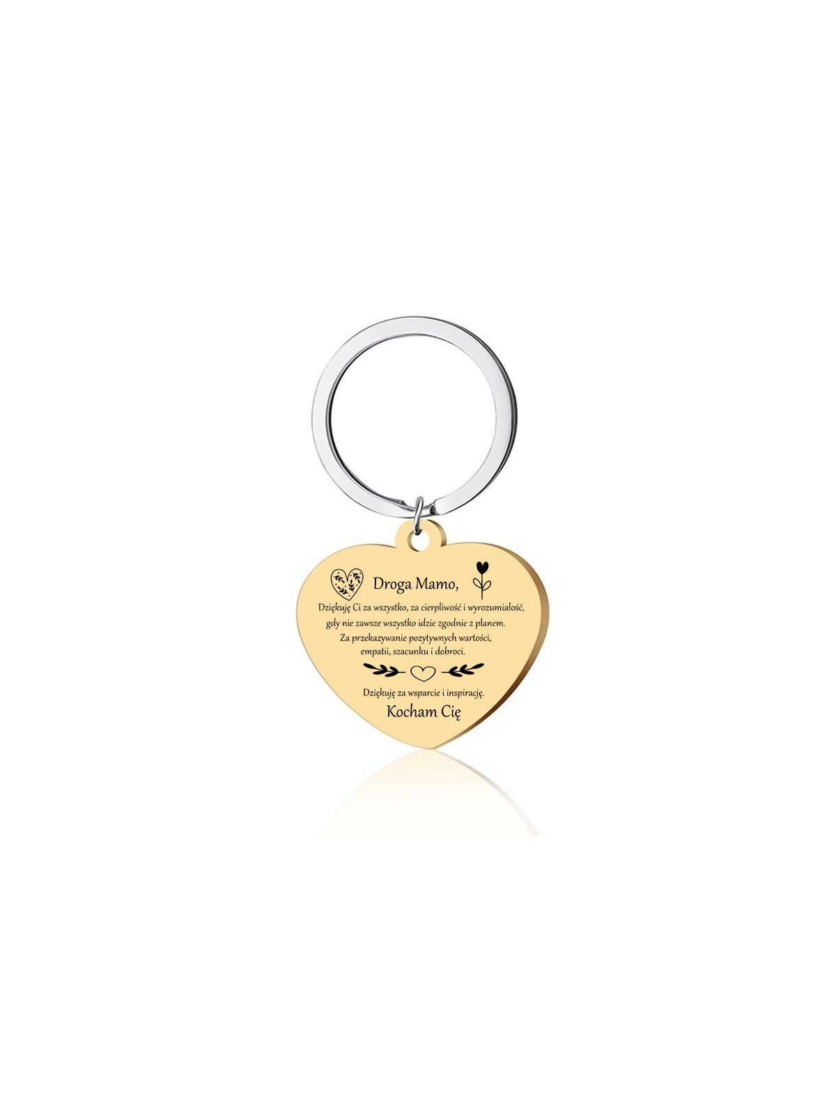Brelok personalizowany dla mamy