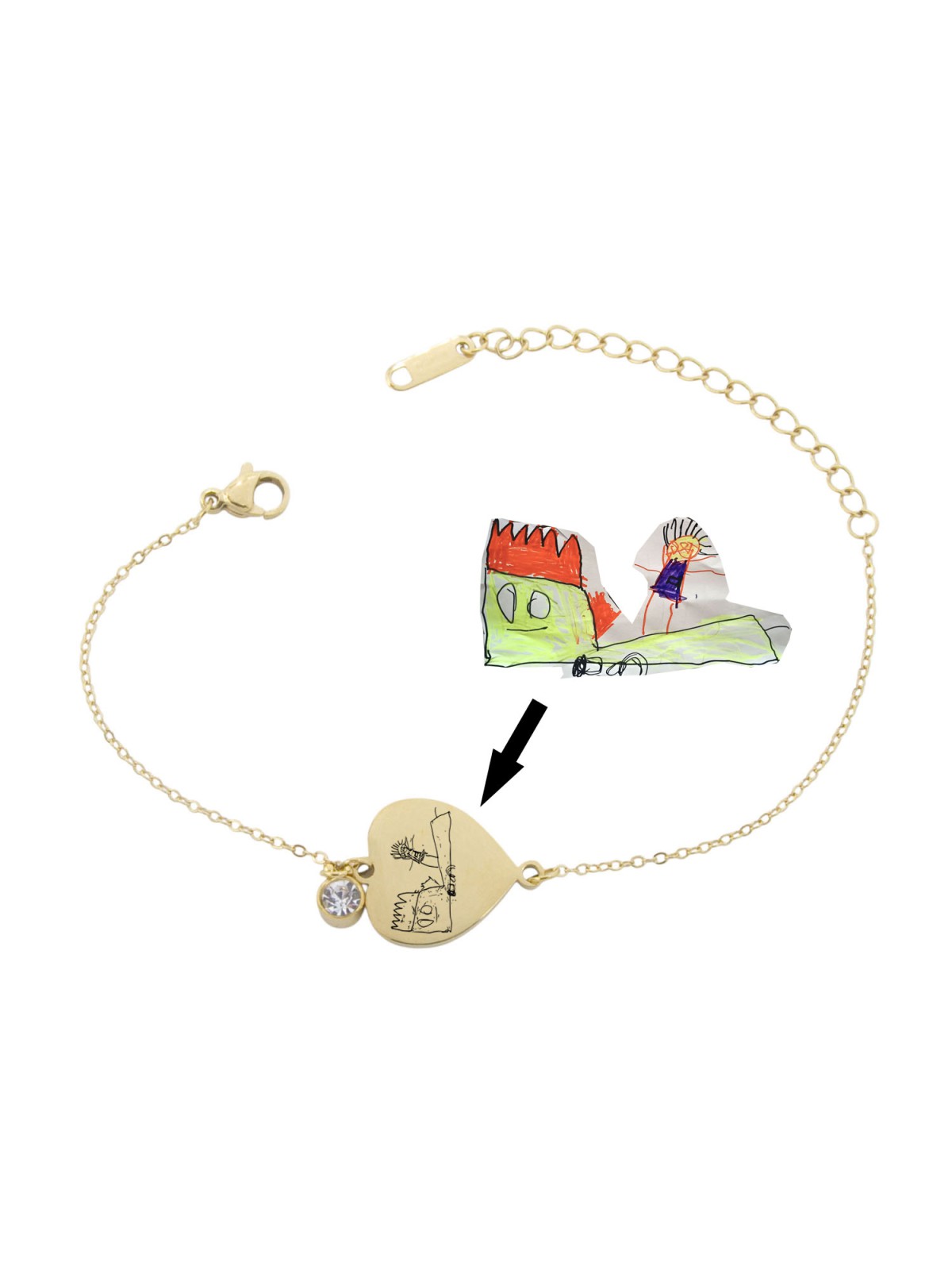Bransoletka personalizowana z grawerem